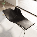 ELUXFI CASA Modern Saddle Leather Lounge Chair - Nordic Luxury Design with Armrest