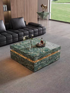 ELUXFI CASA Smart LED Coffee Table - Modern Italian Minimalist Design - Sintered Stone Slab