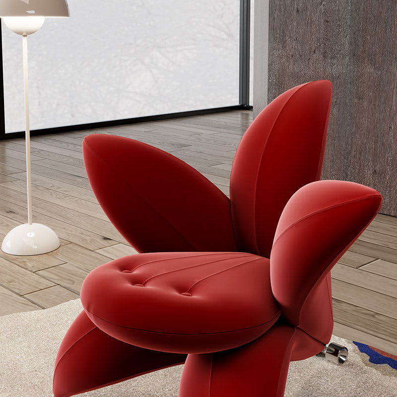 ELUXFI CASA Modern Flower Lounge Chair - Designer Minimalist Style for Small Spaces