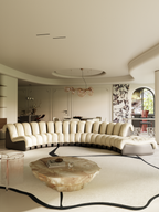 ELUXFI CASA Snake Sofa - Swiss High-End Curved Design