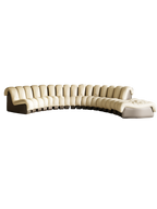 ELUXFI CASA Snake Sofa - Swiss High-End Curved Design