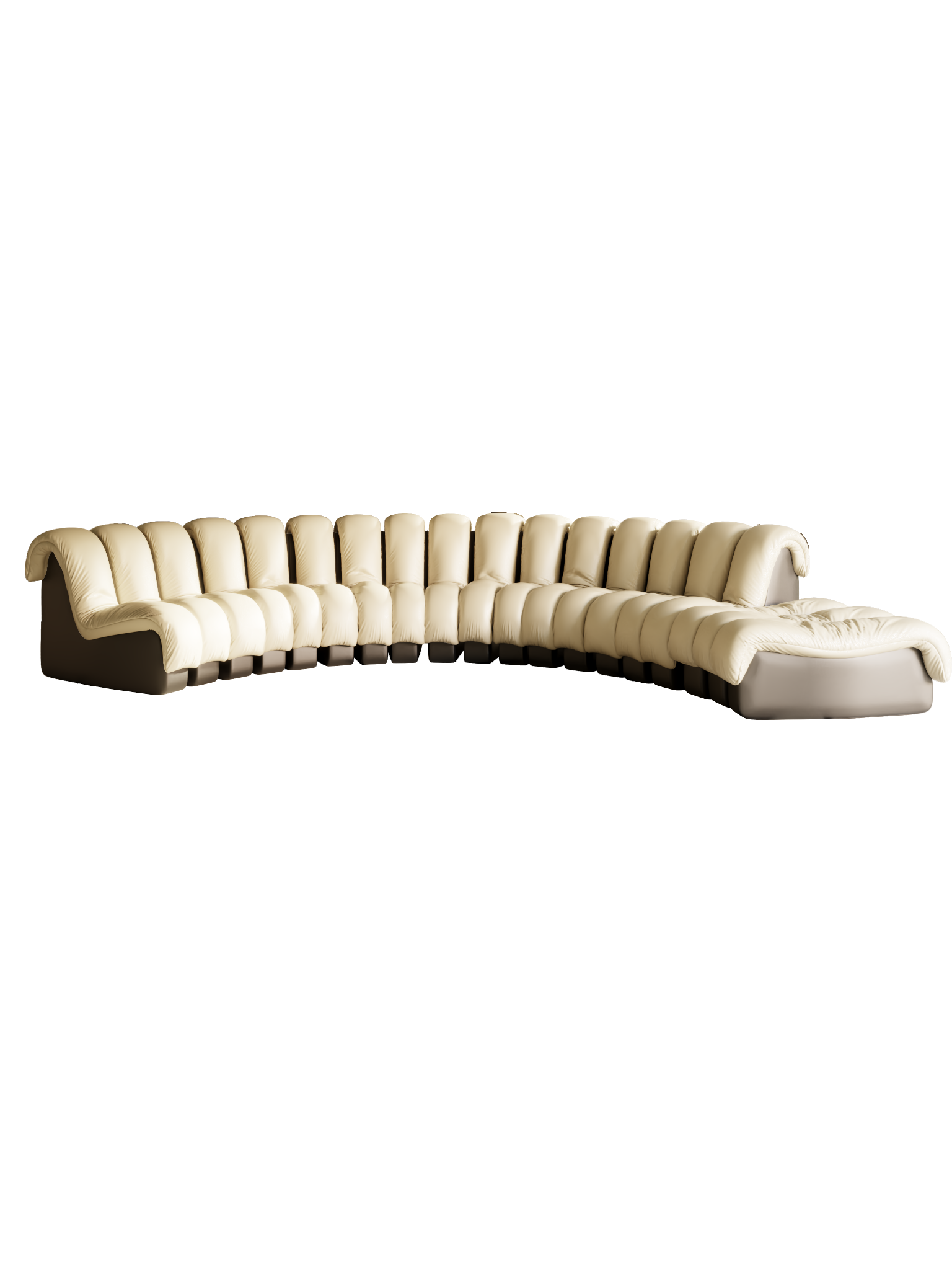 ELUXFI CASA Snake Sofa - Swiss High-End Curved Design