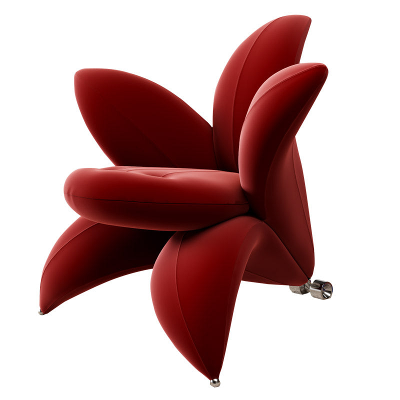 ELUXFI CASA Modern Flower Lounge Chair - Designer Minimalist Style for Small Spaces