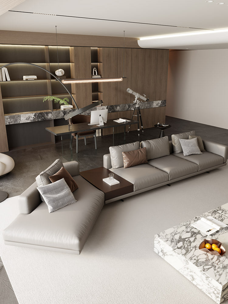 ELUXFI CASA Mondrian Sofa - 2026 Italian Minimalist Horizon Line Design